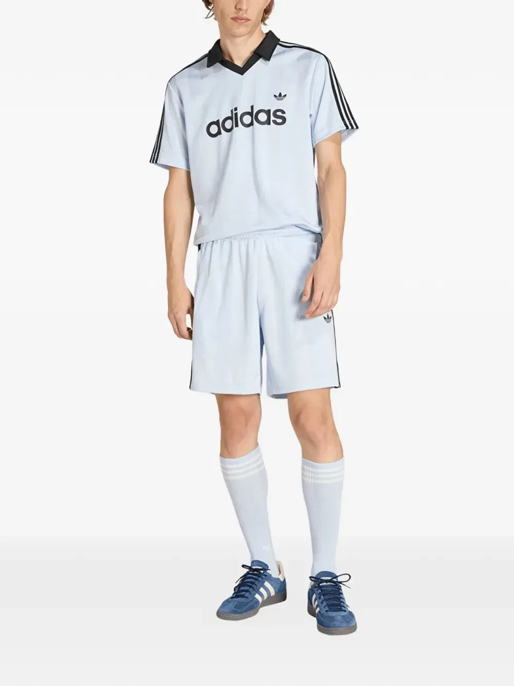 Футболка с отложным воротником Archive Adidas, белый — фото 2