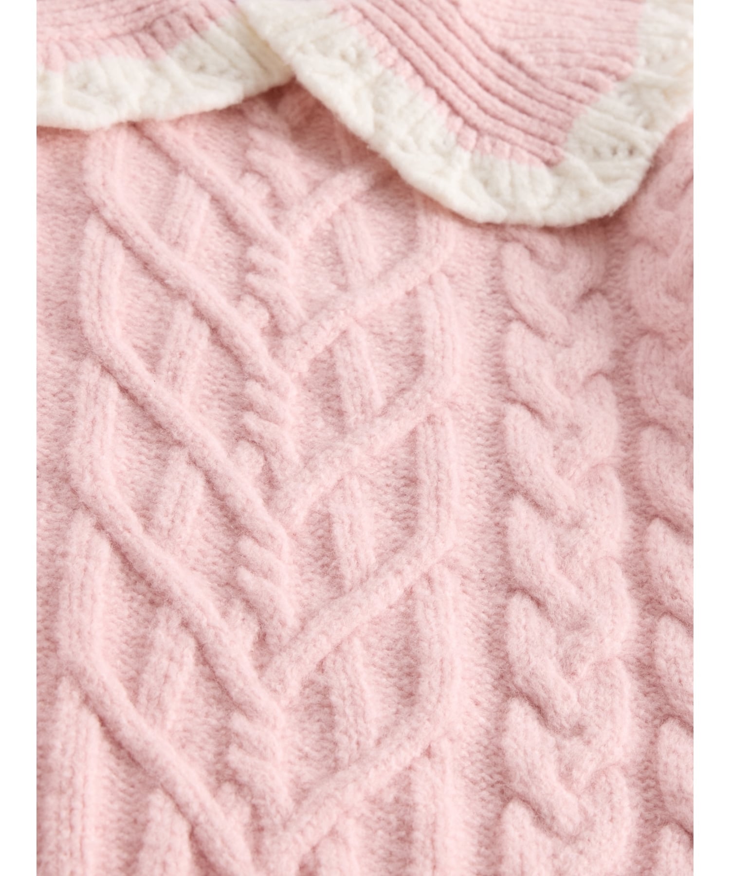 Свитер с воротником из кашемира (K)CashSoft (для малышей/младенцев) GAP, PURE_PINK — фото 4