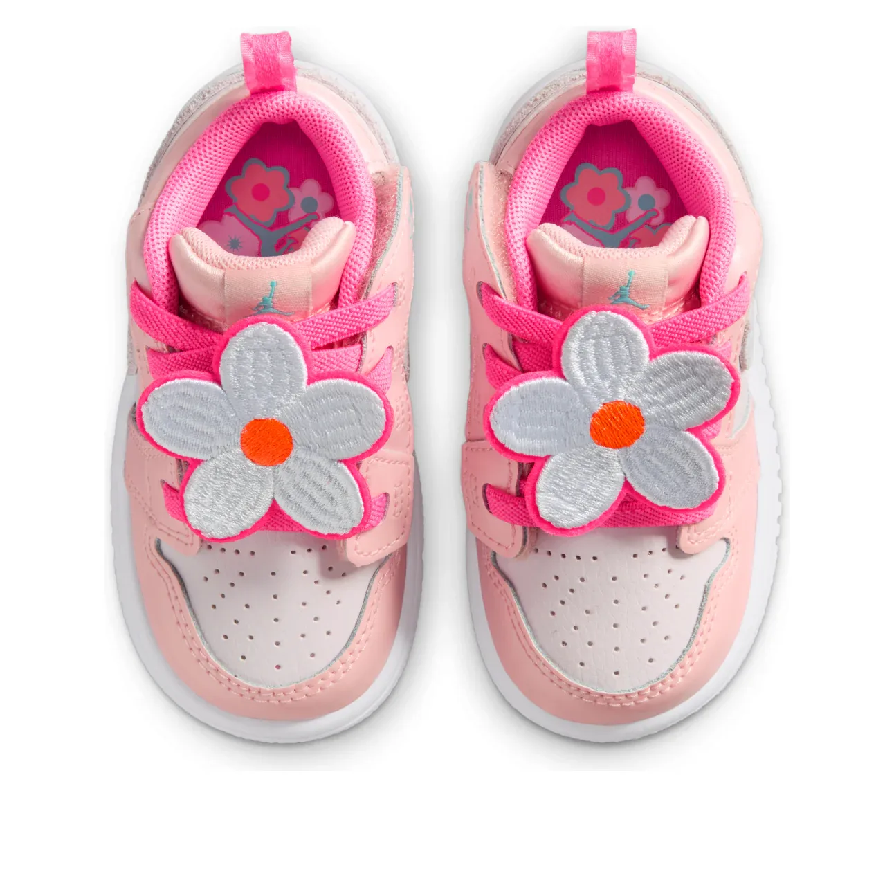 Кроссовки (TD) Air Jordan 1 Low ALT SE 'Pink Bloom' — фото 2