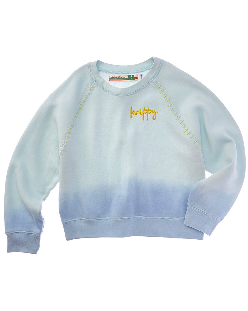 

Винтажный свитшот Havana с ручной строчкой Vintage Havana, синий