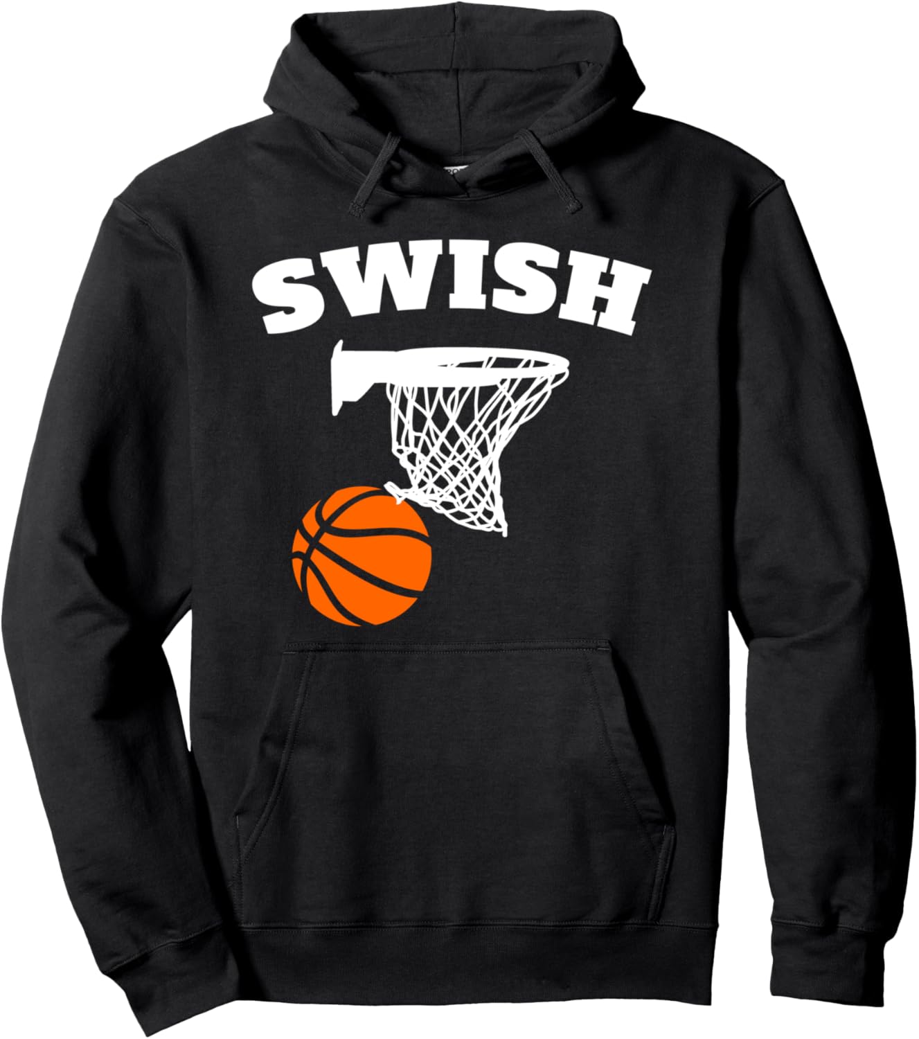 

Баскетбольная толстовка Swish Miftees Basketball Tees, черный