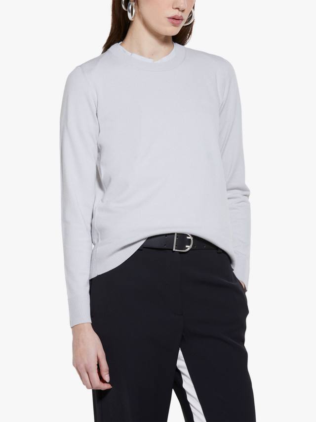 

Свитер с круглым вырезом SISLEY, цвет Light Grey