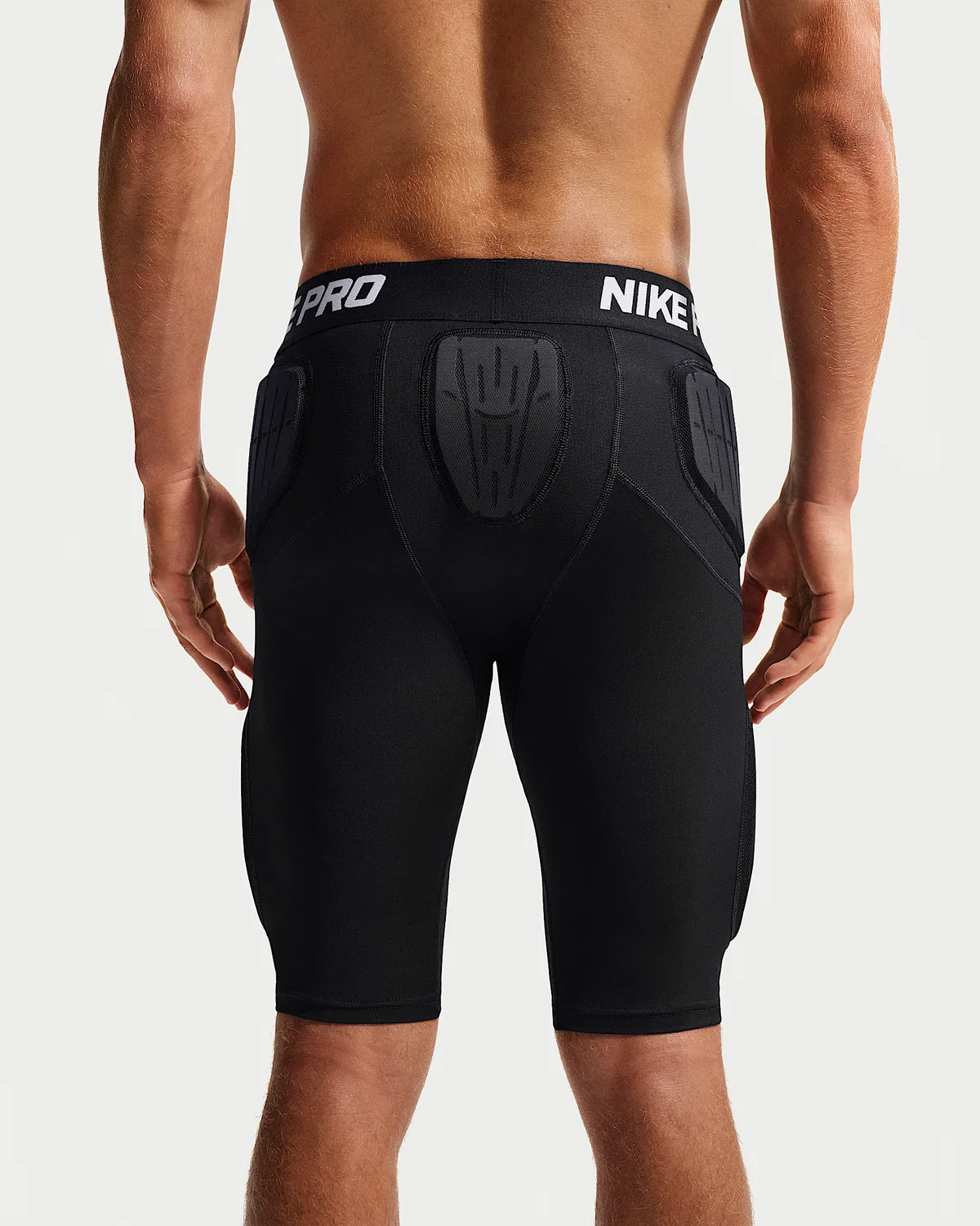 Мужские шорты Nike Pro HyperStrong Hardplate, Black/White — фото 2