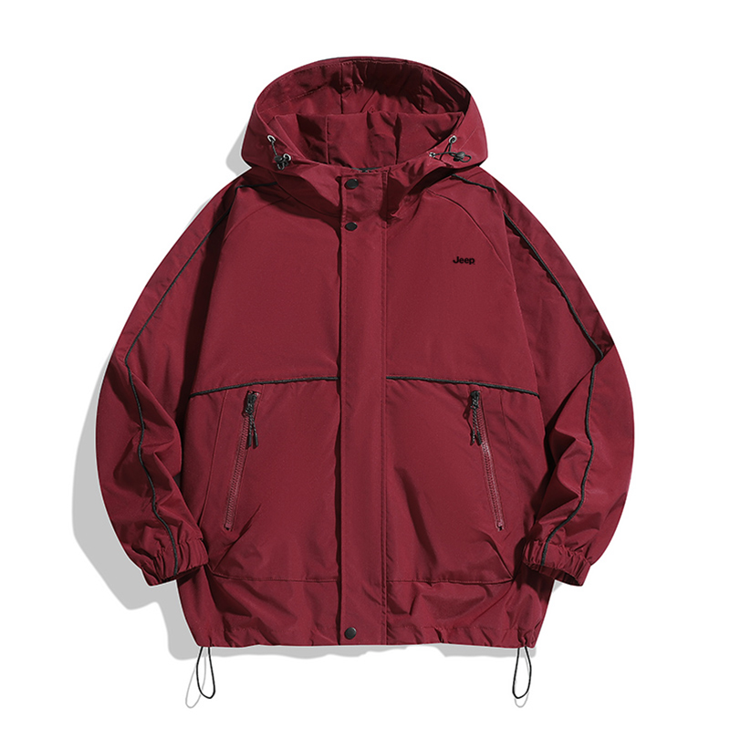 

Jeep Пуховик Unisex, Burgundy (Jacket)