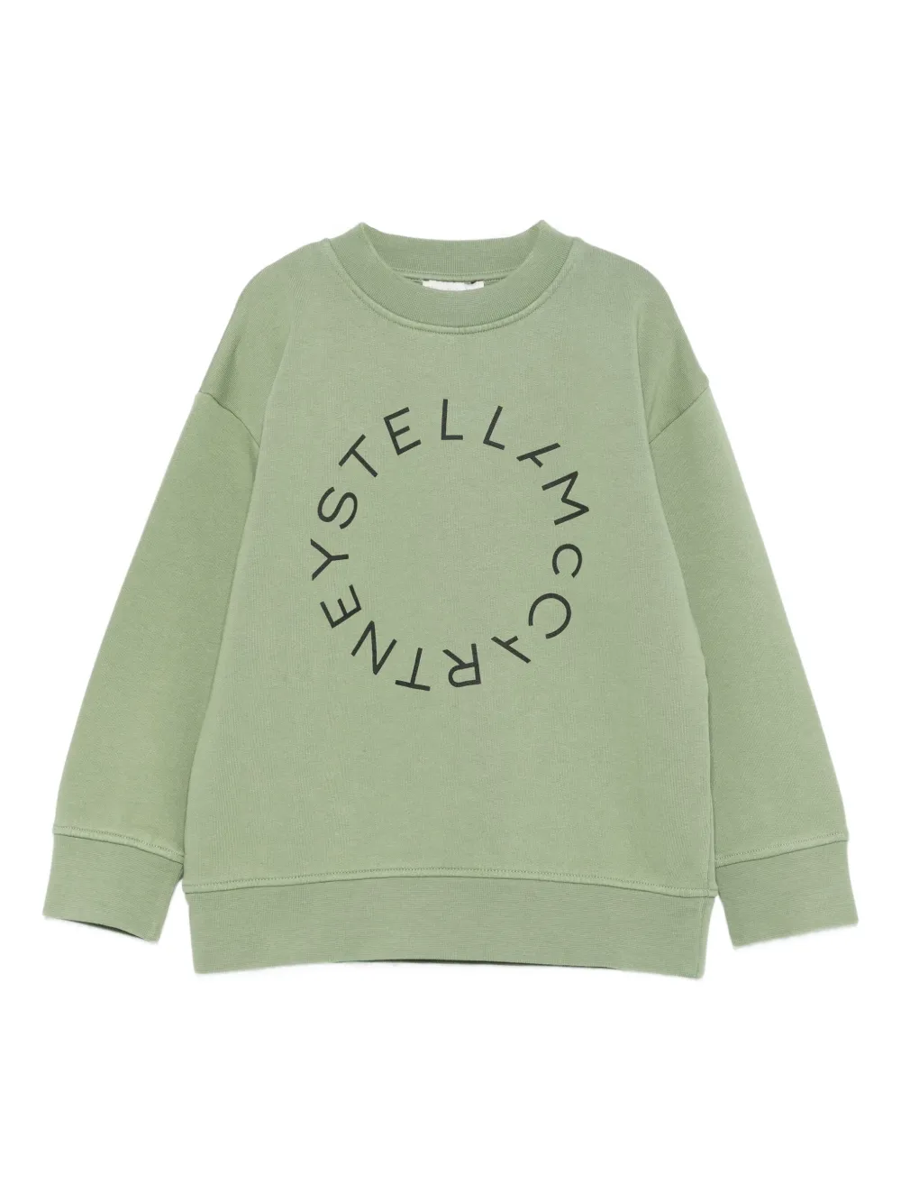 

Толстовка с логотипом Stella McCartney Kids, зеленый