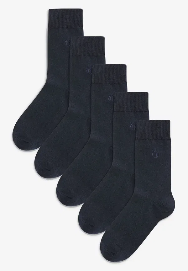 Носки 5 pack n logo socks Next, темно-синие