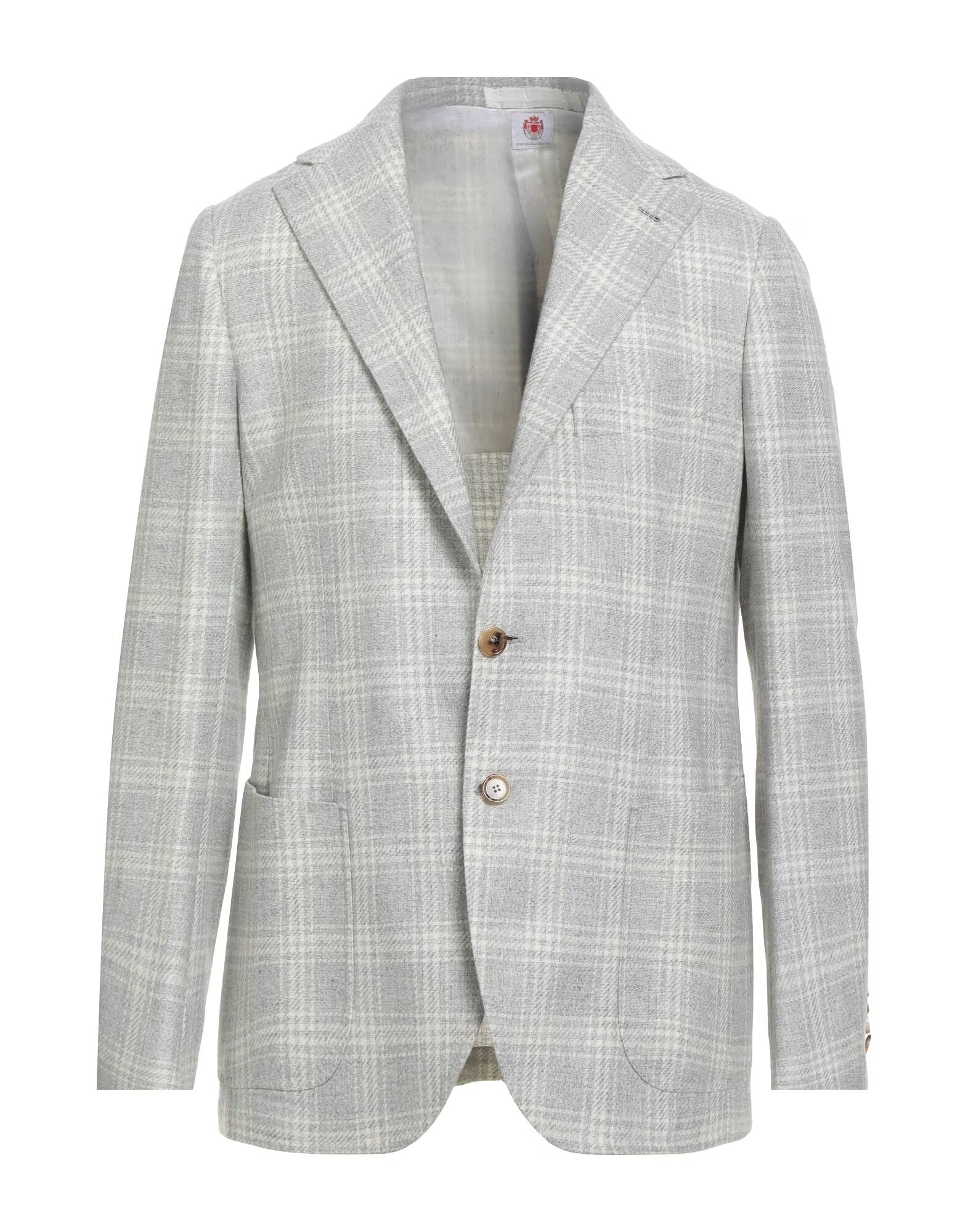 

Блейзер Luigi Borrelli Napoli, светло-серый