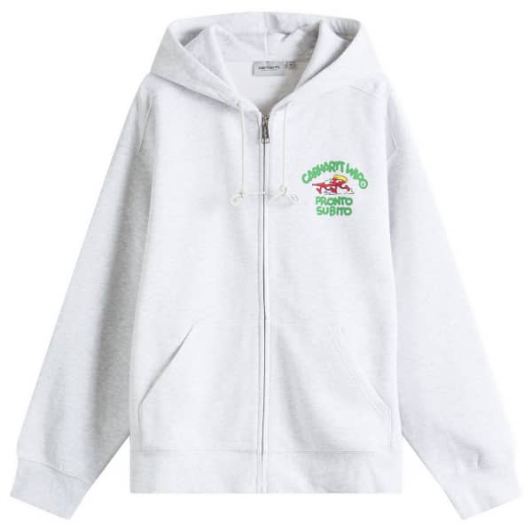 

Толстовка Pronto с капюшоном Carhartt Wip, цвет ash heather