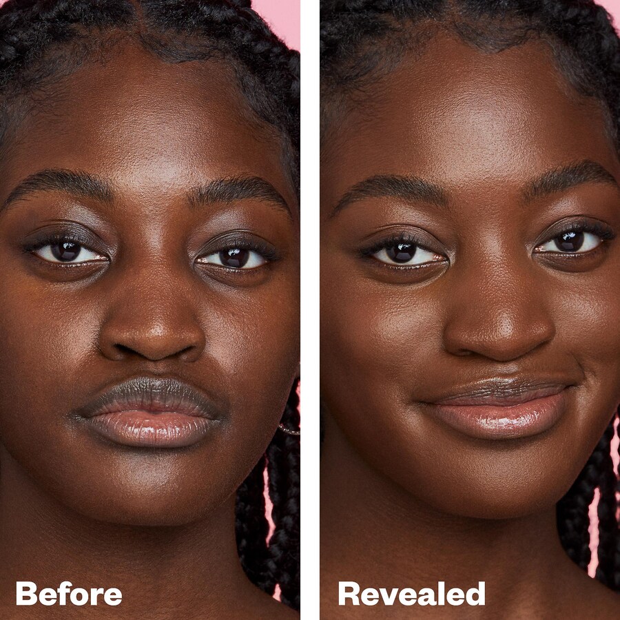 Тональный крем Revealer Skin-Improving Foundation SPF 25 с гиалуроновой кислотой и ниацинамидом Kosas, 1 oz /30 mL, Rich Deep Neutral Olive 430 — фото 4