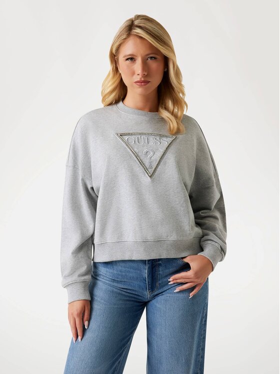 

Толстовка классического кроя 176887 Guess, серый