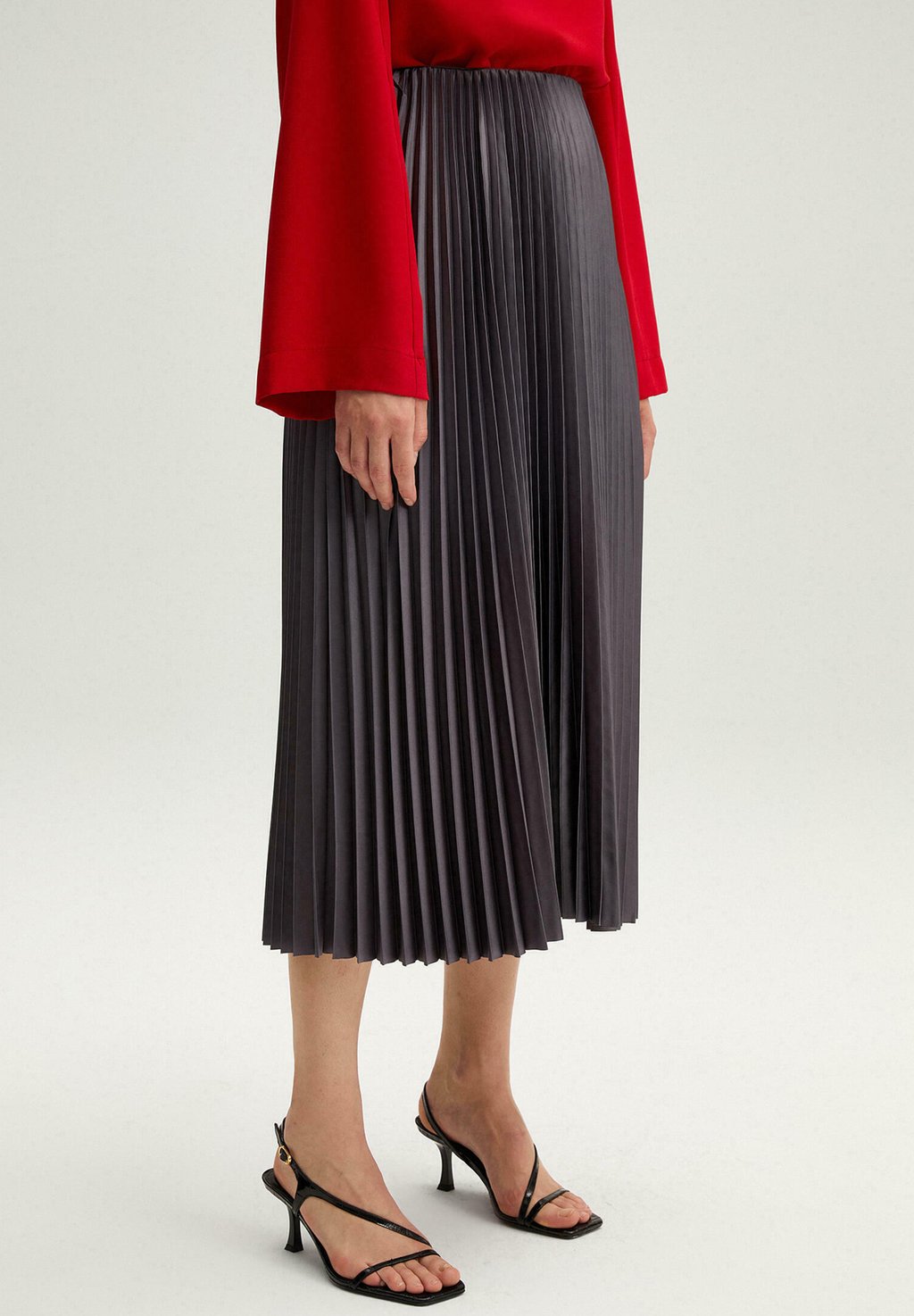 

Юбка плиссированная A-line skirt Touché Privé, антрацит