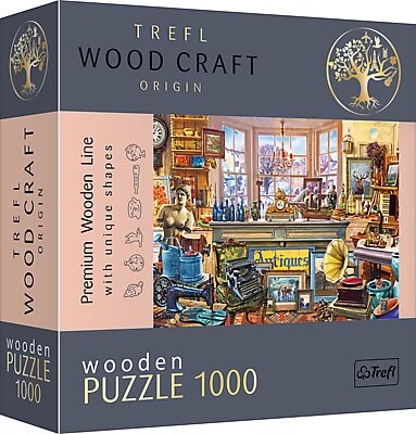 

Trefl, Пазл Wood Craft Antique Shop, 1000 шт. Kids Euroswan