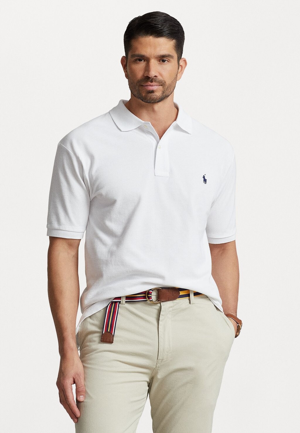 

Рубашка-поло Classic Fit Polo Ralph Lauren, белый