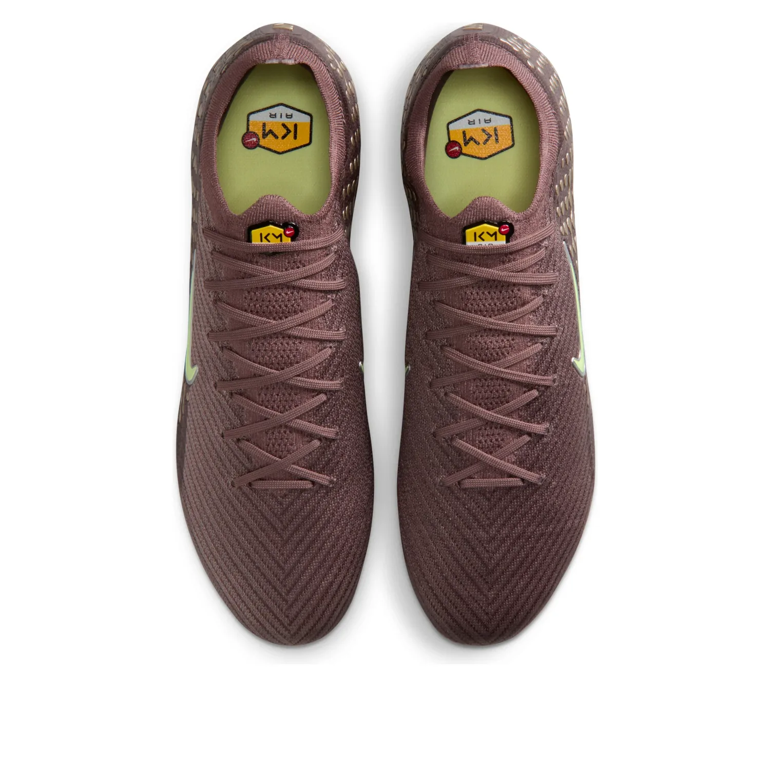 Кроссовки Nike Mercurial Vapor 16 Elite FG 'Kylian Mbappé Plum Eclipse', коричневый — фото 2