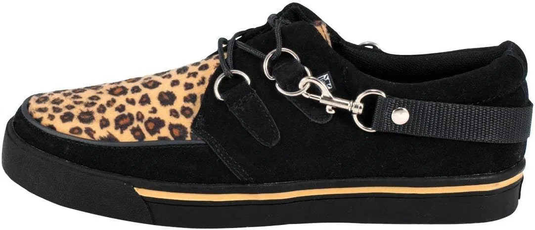 T.U.K Туфли TUK A6142 Herren Halbschuhe, Black/Leopard, 43 — фото 4