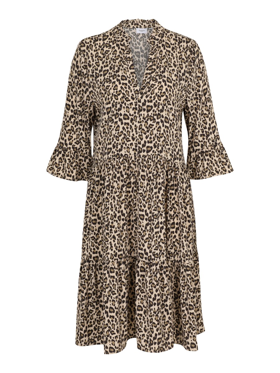 

Мини платье SAINT TROPEZ Eda, Camel/Dark beige