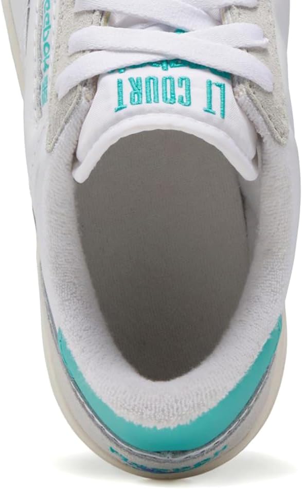 Кроссовки Reebok Unisex-Adult Lt Court, белый/бирюзовый — фото 4