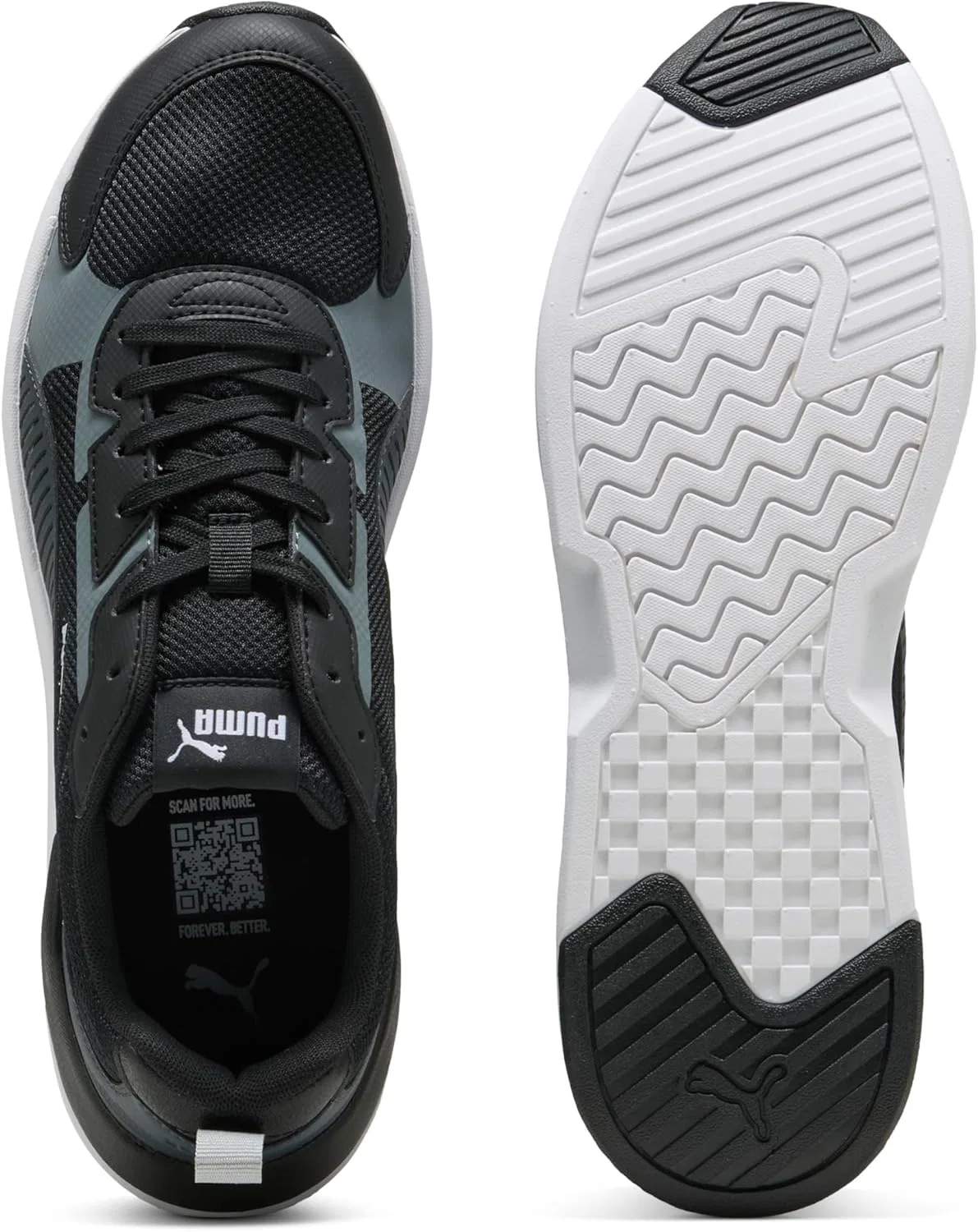 Кроссовки PUMA Unisex X-ray 3 Lt, Black Strong Gray Cool Mid — фото 4