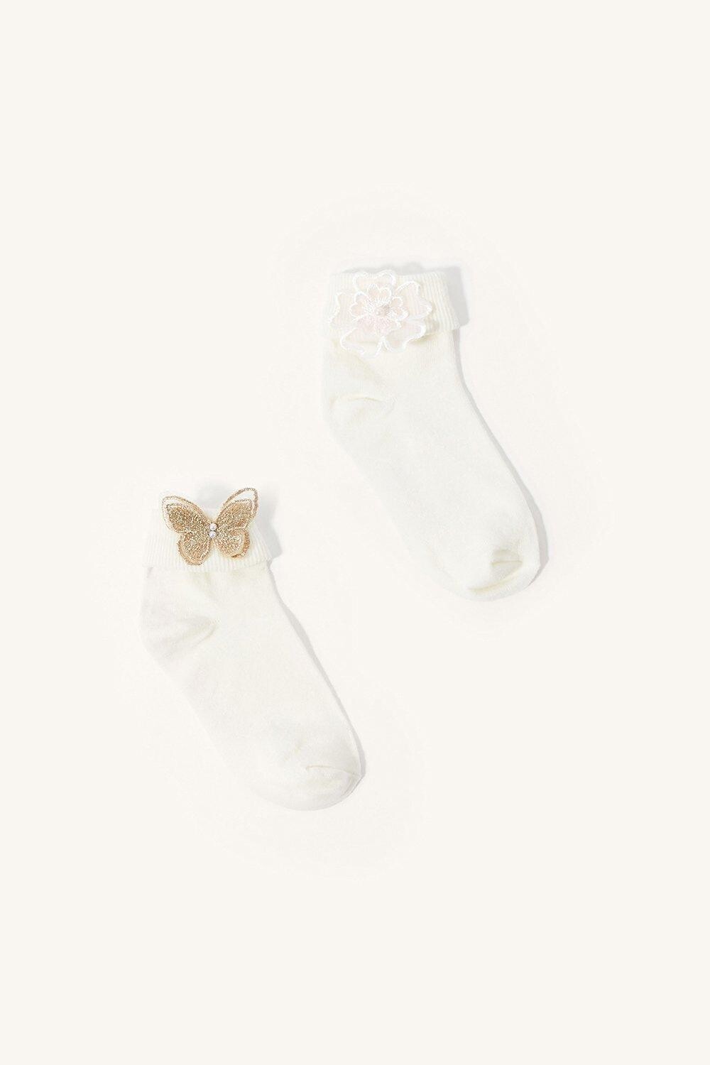 

Набор носков Baby Butterfly and Flower Monsoon, мультиколор