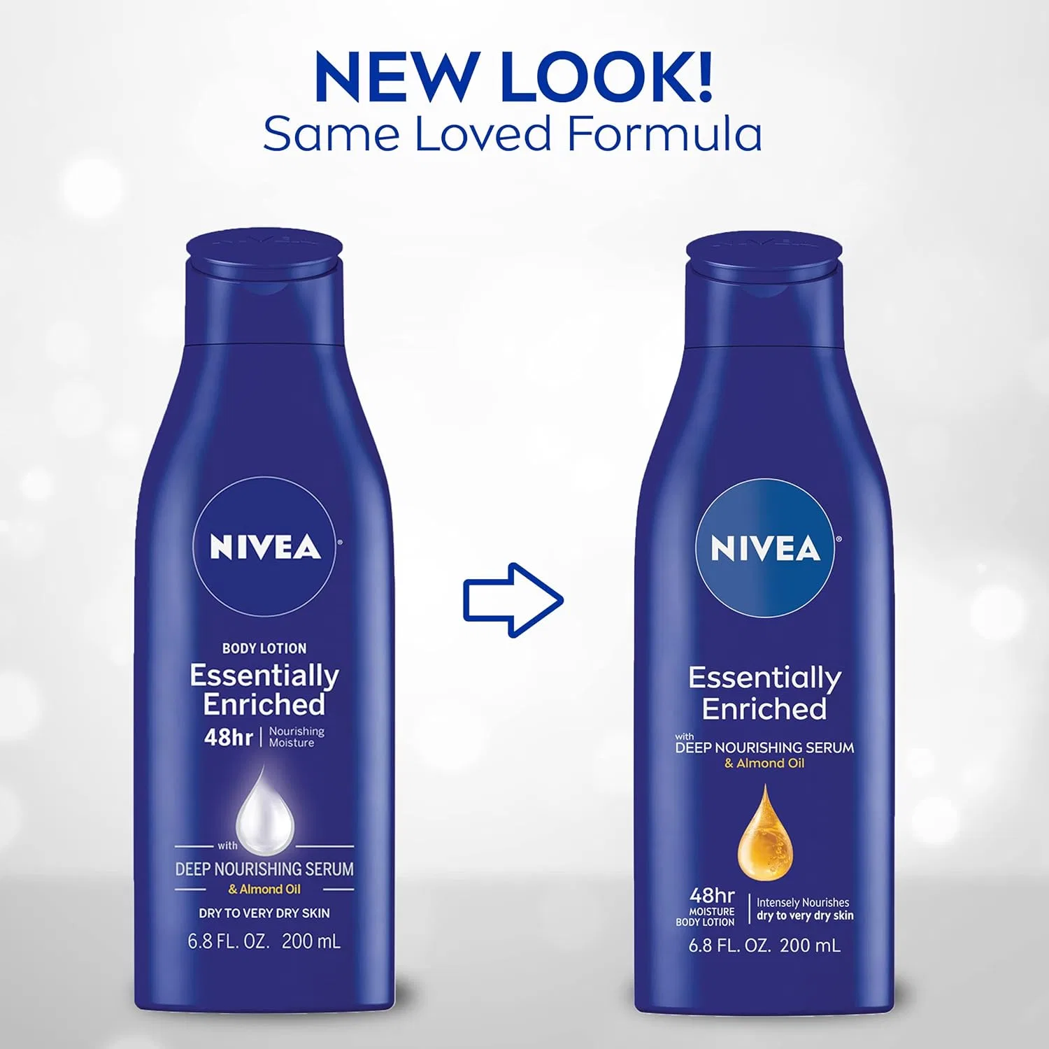 Лосьон для тела Nivea Essentially Enriched с миндальным маслом, 200 мл — фото 2