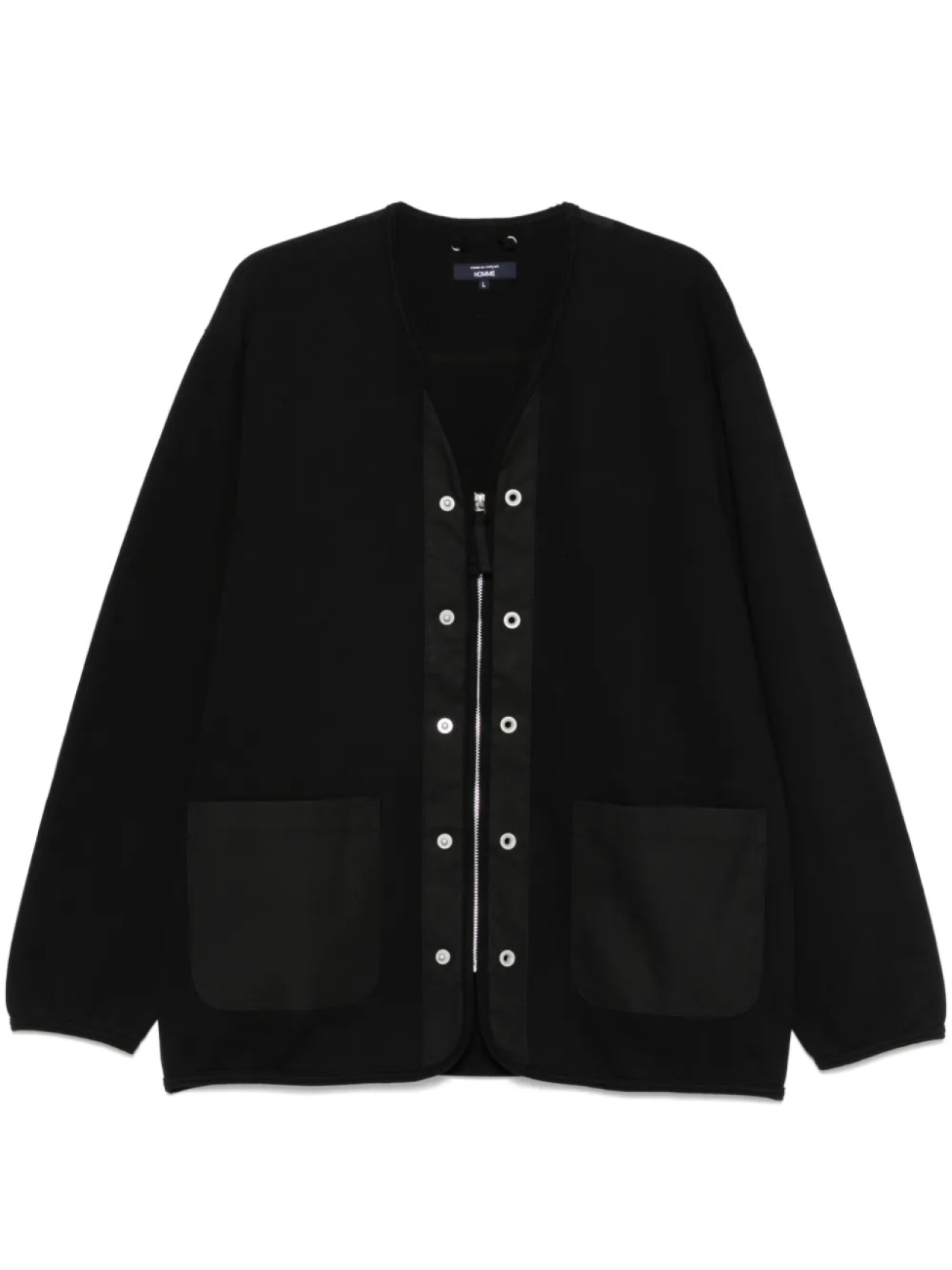 

Куртка Comme des Garçons Homme в рубчик, черный