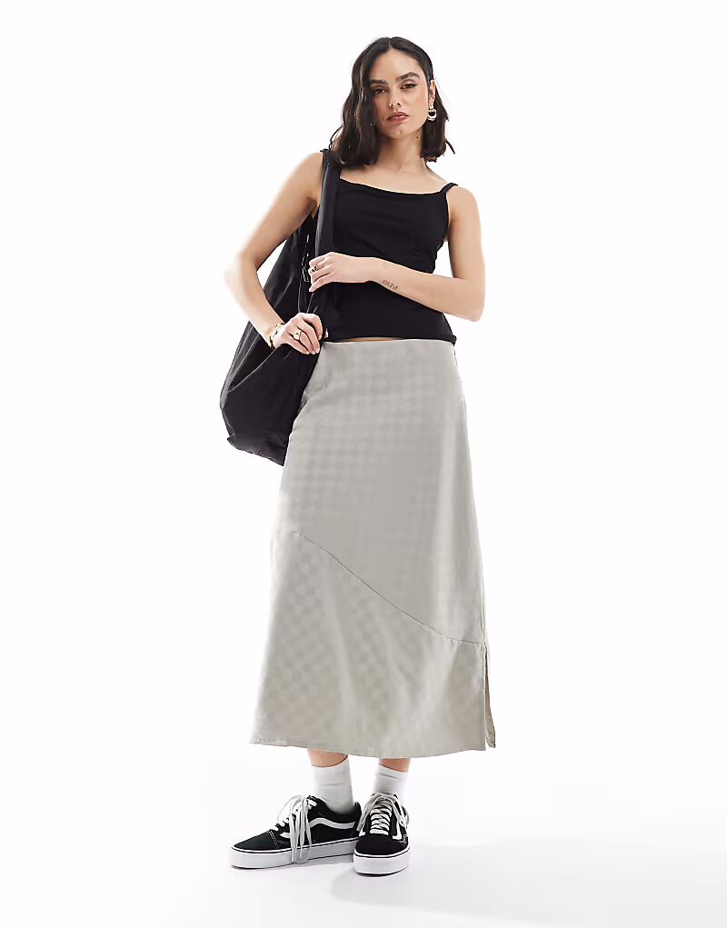 

Юбка Vans Charmeuse Diana Column в лондонском тумане
