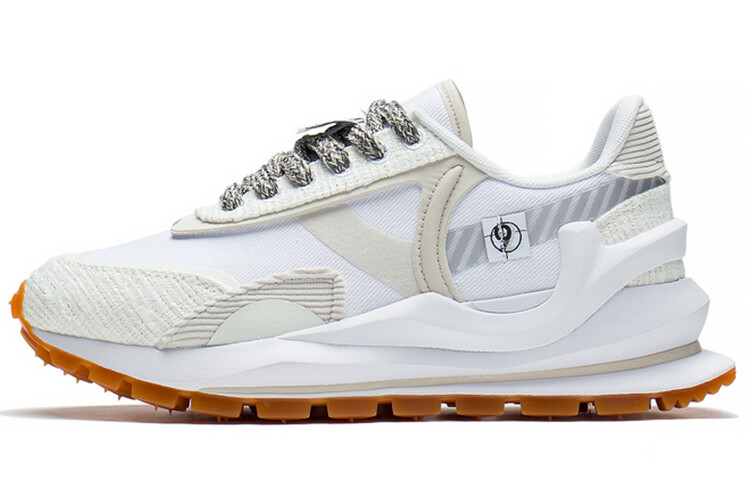 

LiNing Fangyuan Eternal Lifestyle Shoes Women's Low-top Standard White/moonshine Gray