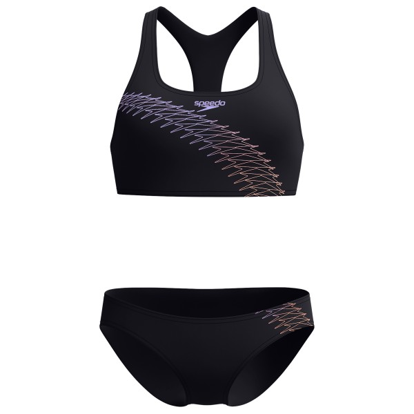 

Женский комплект из двух частей с логотипом - бикини Speedo, Bright Peach