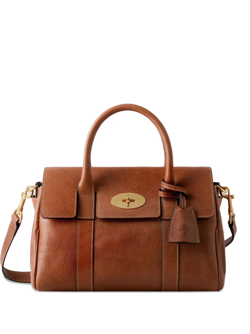 

Кожаная сумка Bayswater Mulberry, коричневый