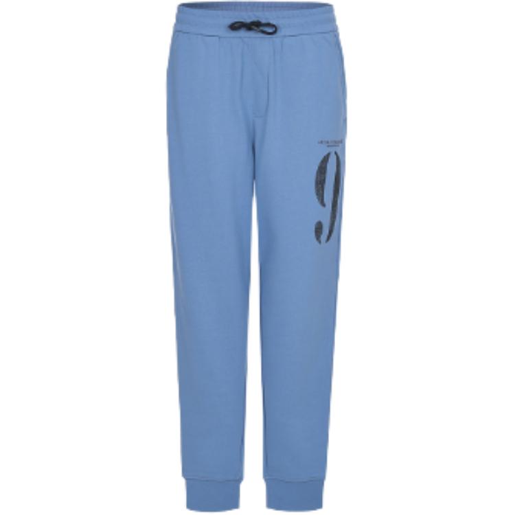 

ARMANI EXCHANGE Вязаные спортивные штаны мужские blue