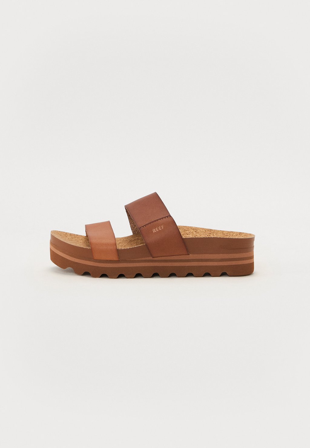 Мюли CUSHION VISTA HI - Slippers Reef, темно-коричневый