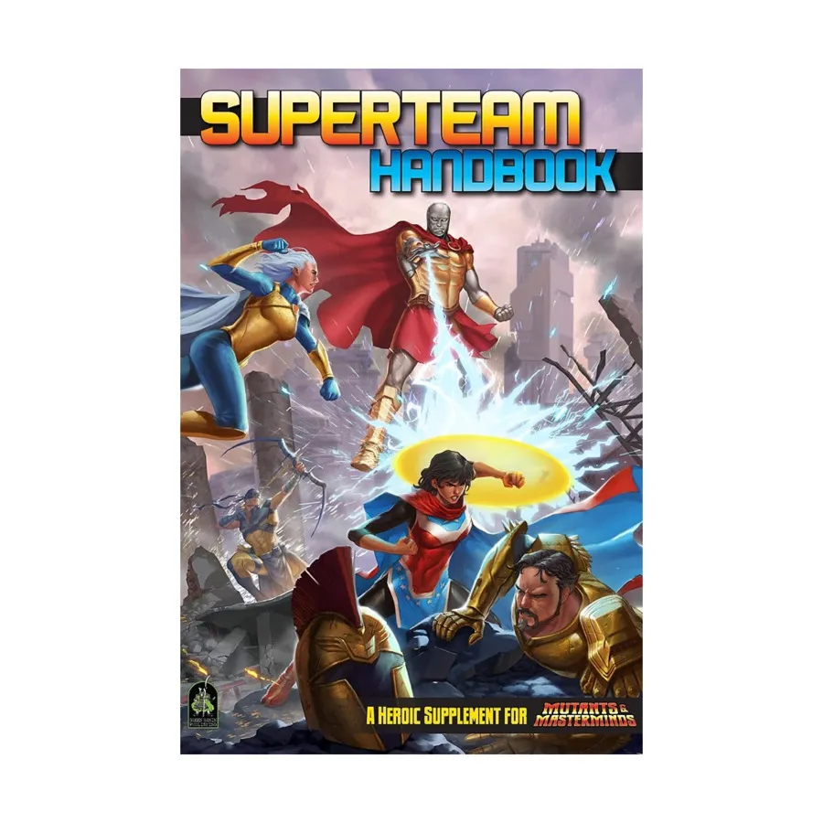 

Superteam Handbook, Mutants & Masterminds (d20) (3rd Edition), твердый переплет