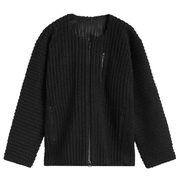 

Плиссированная куртка из флиса «боа» Homme Plissé Issey Miyake, черный