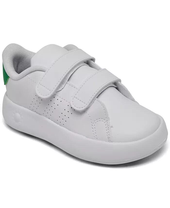 

Повседневные кроссовки Toddler Kids Advantage Base 2.0 с ремешком с ремешком от Finish Line Adidas, мультиколор