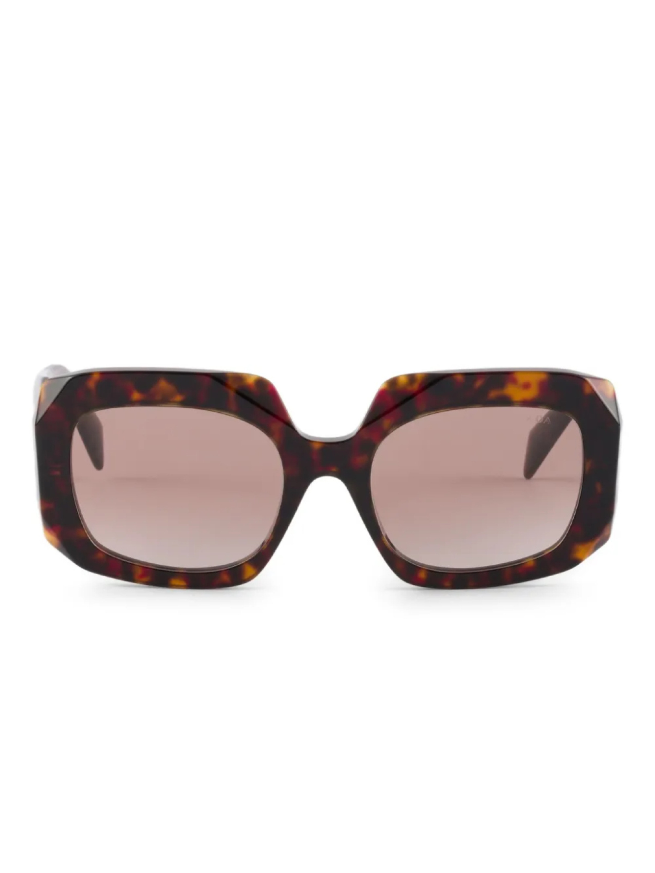 

Prada Eyewear Symbole солнцезащитные очки, коричневый
