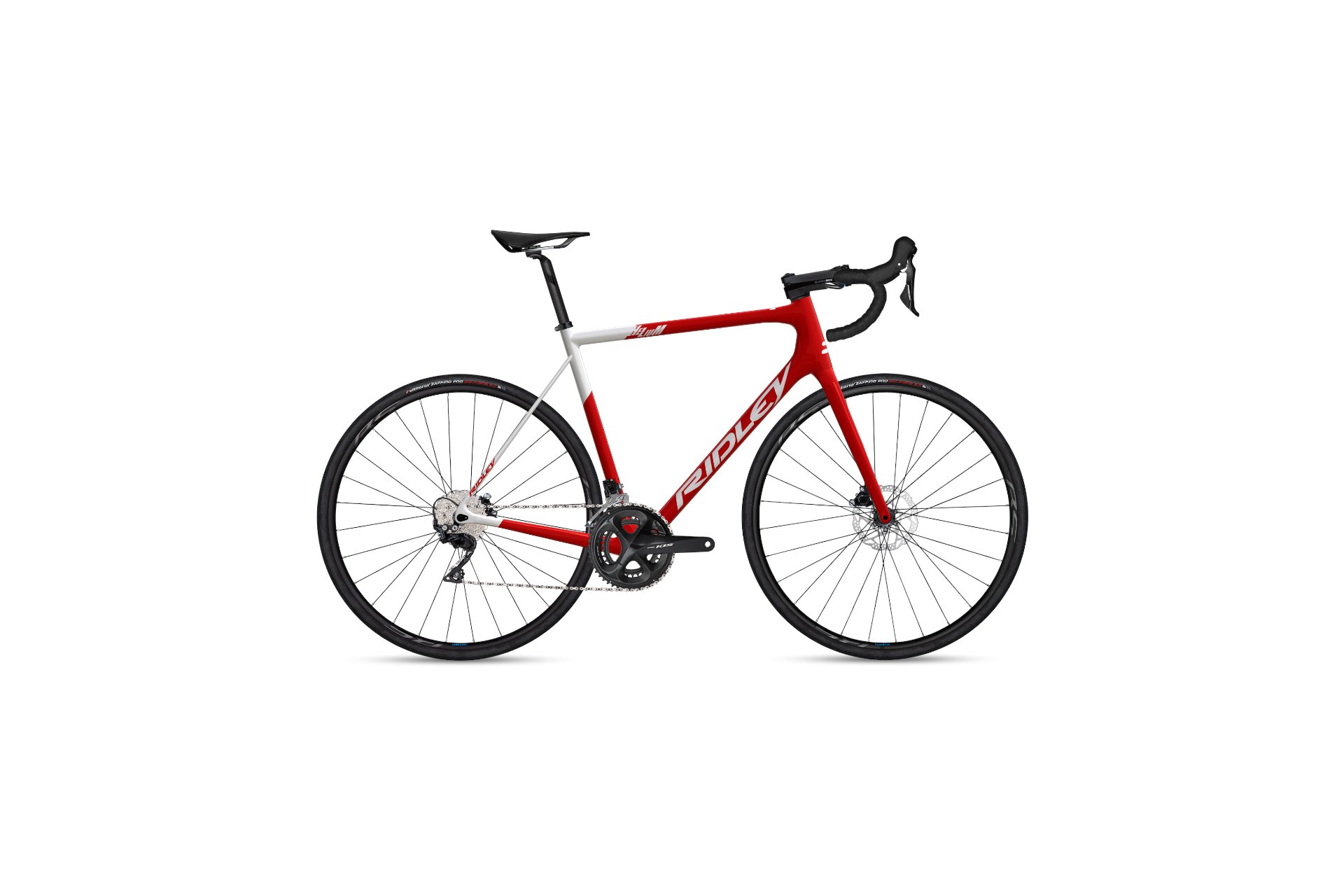 

Шоссейный велосипед Ridley Helium disc - rs171 - 105 - 28 дюймов - diamant, weiß | 1 white/ 57