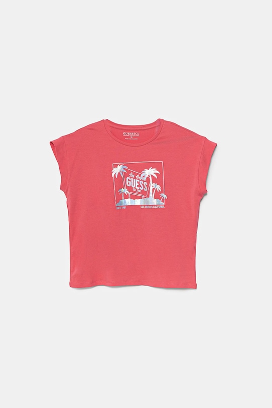 

Детская футболка Guess, розовый