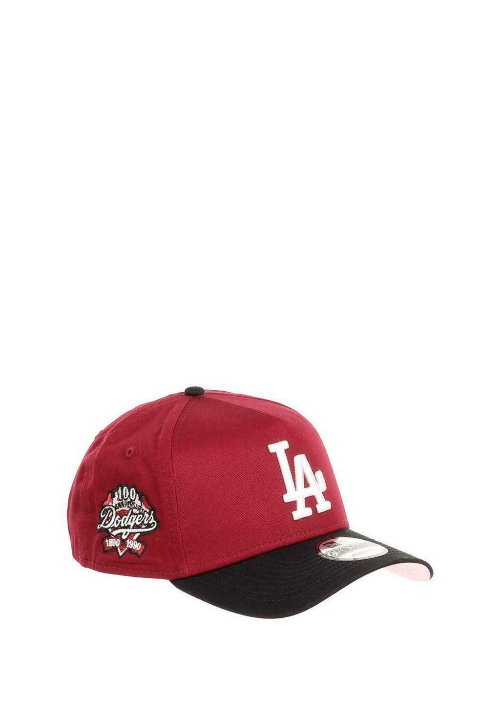 

Бейсболка LOS ANGELES DODGERS MLB 100TH ANNIVERSARY SIDEPATCH CARDINAL 9FORTY A-FRAME SNAPBACK New Era, цвет schwarz