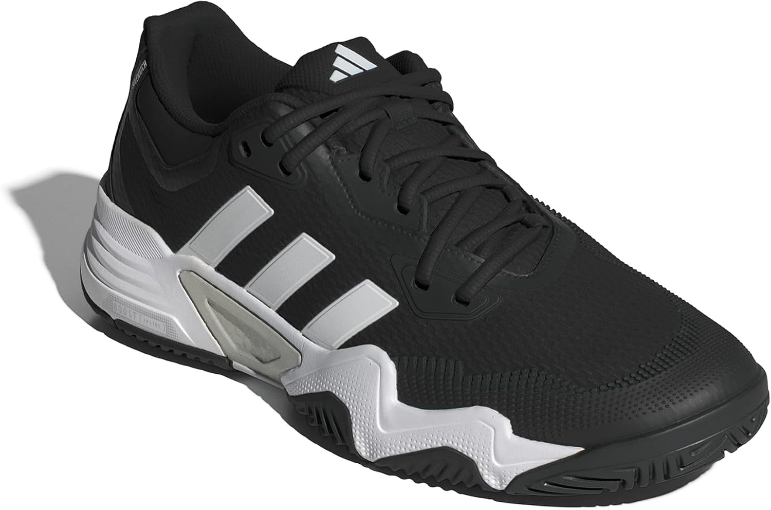 Мужские теннисные кроссовки Adidas Solematch Control 2, белый/черный — фото 2