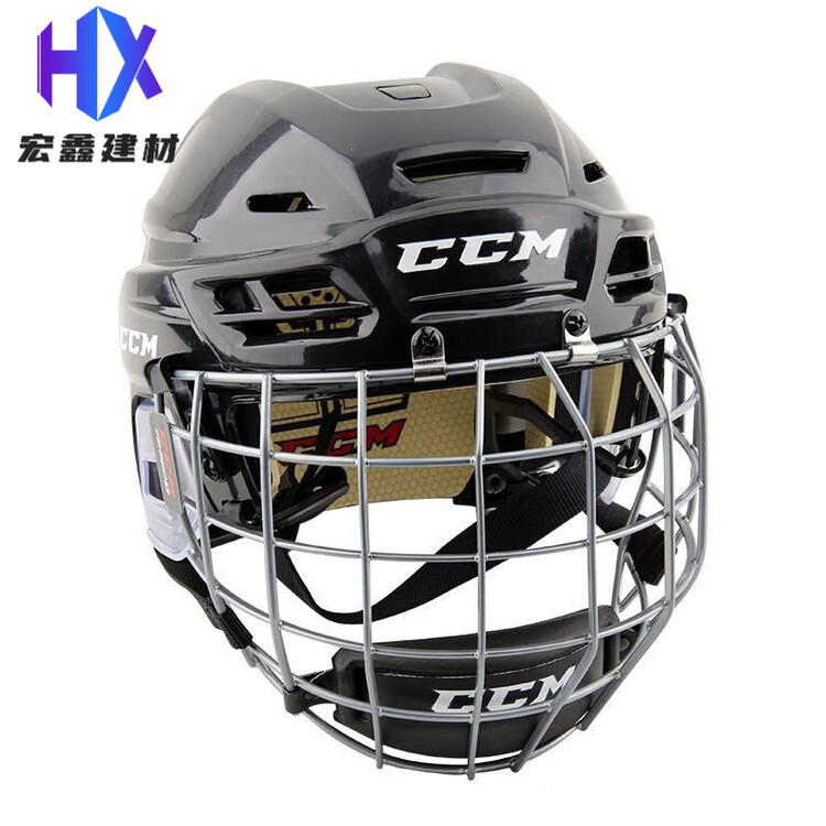 

CCM Шлем Ice Ball для хоккея на траве и роликовых коньков, черный, XL, обхват головы 60-64 см