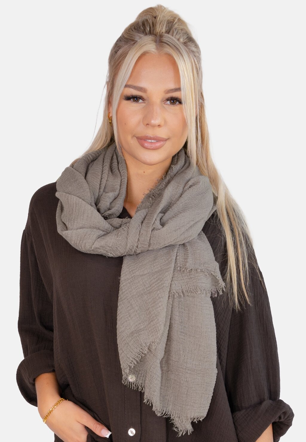 

Шарф ISABELLA Seasons Of April, цвет taupe