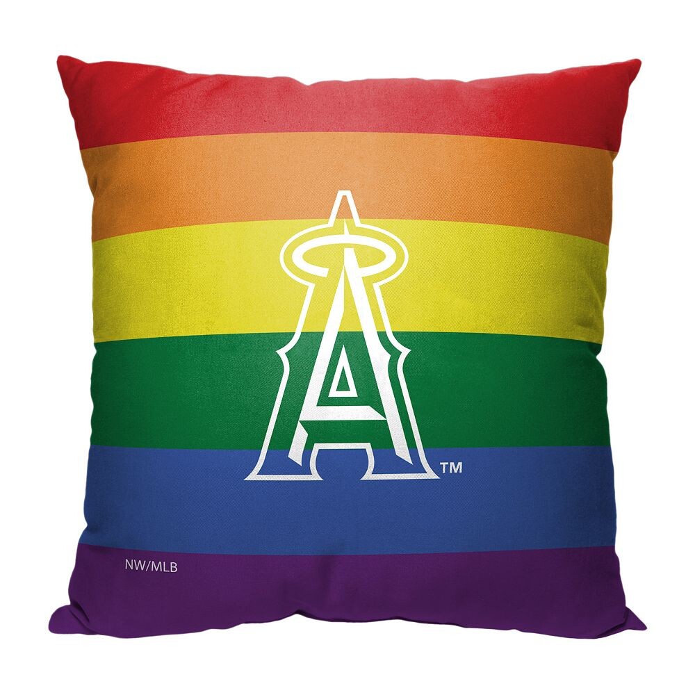

Подушка с принтом из серии MLB Los Angeles Angels of Anaheim Pride — 18 x 18 дюймов, цвет Ang Other