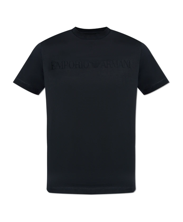 

Футболка с логотипом Emporio Armani, черный