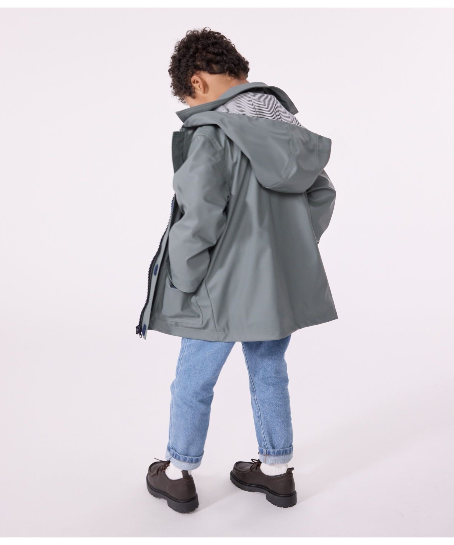 Парка для яхты Petit Bateau, Khaki — фото 3