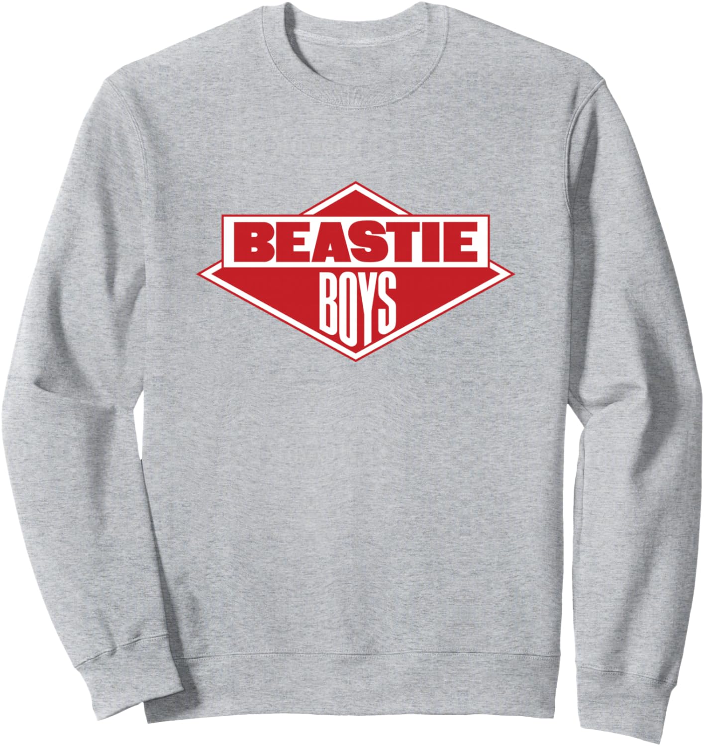 

Официальная толстовка Beastie Boys с логотипом в виде красного бриллианта, серая, Красный, Официальная толстовка Beastie Boys с логотипом в виде красного бриллианта, серая