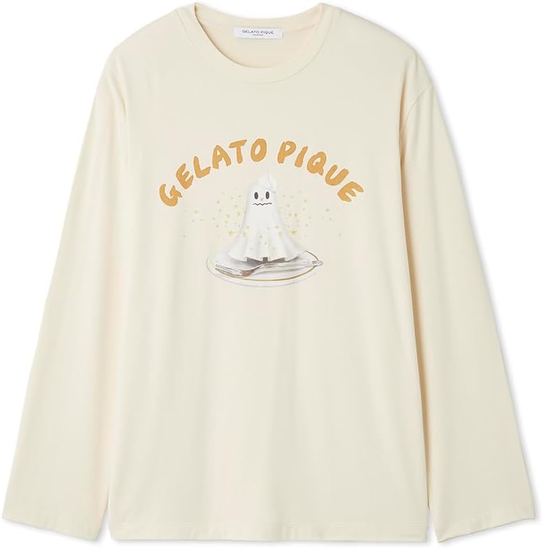 

Футболка с длинными рукавами HOMMETRICK GHOST One-Point PHCT254935 Мужская Gelato Pique