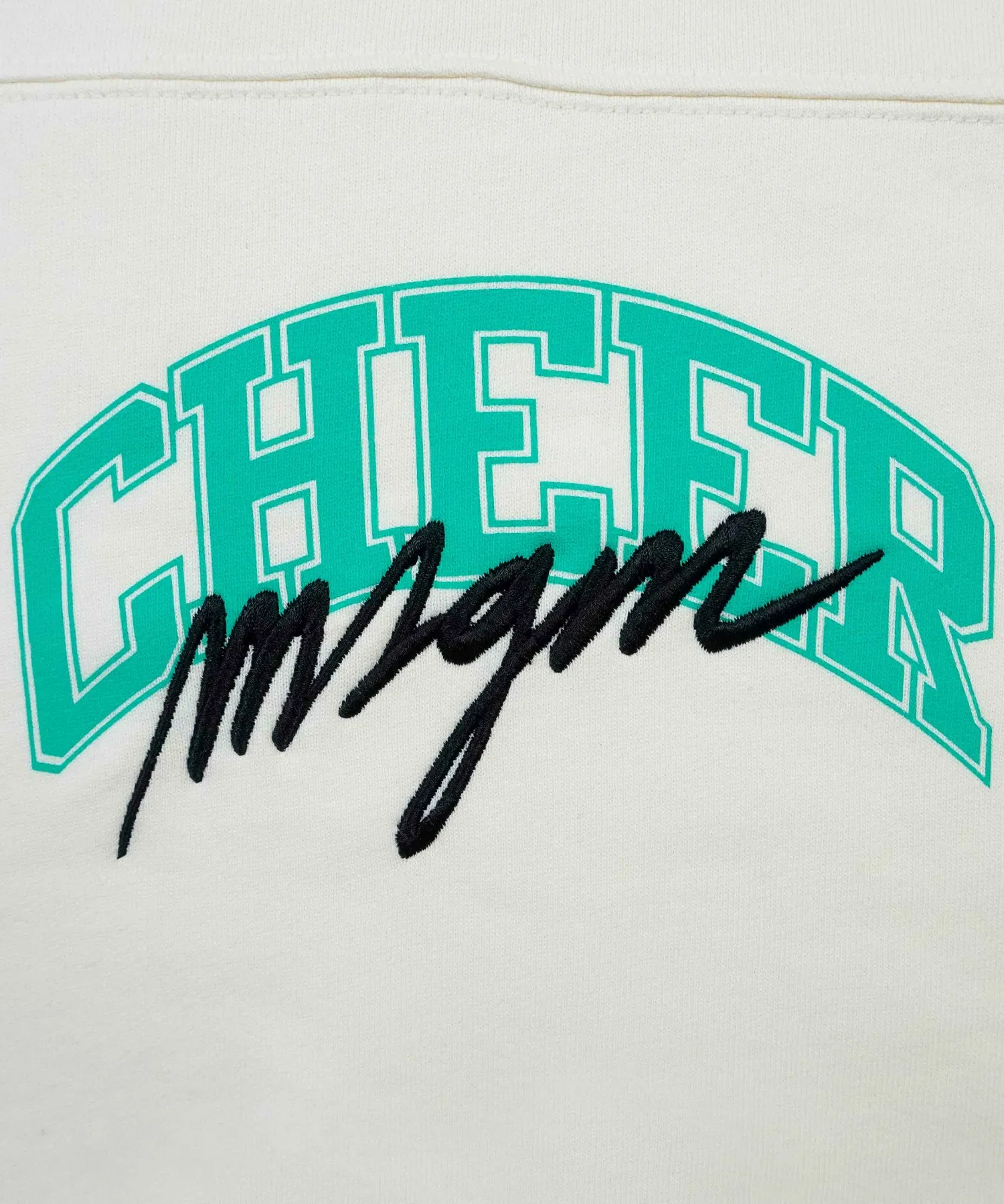 Толстовка с логотипом колледжа CHEER — фото 3