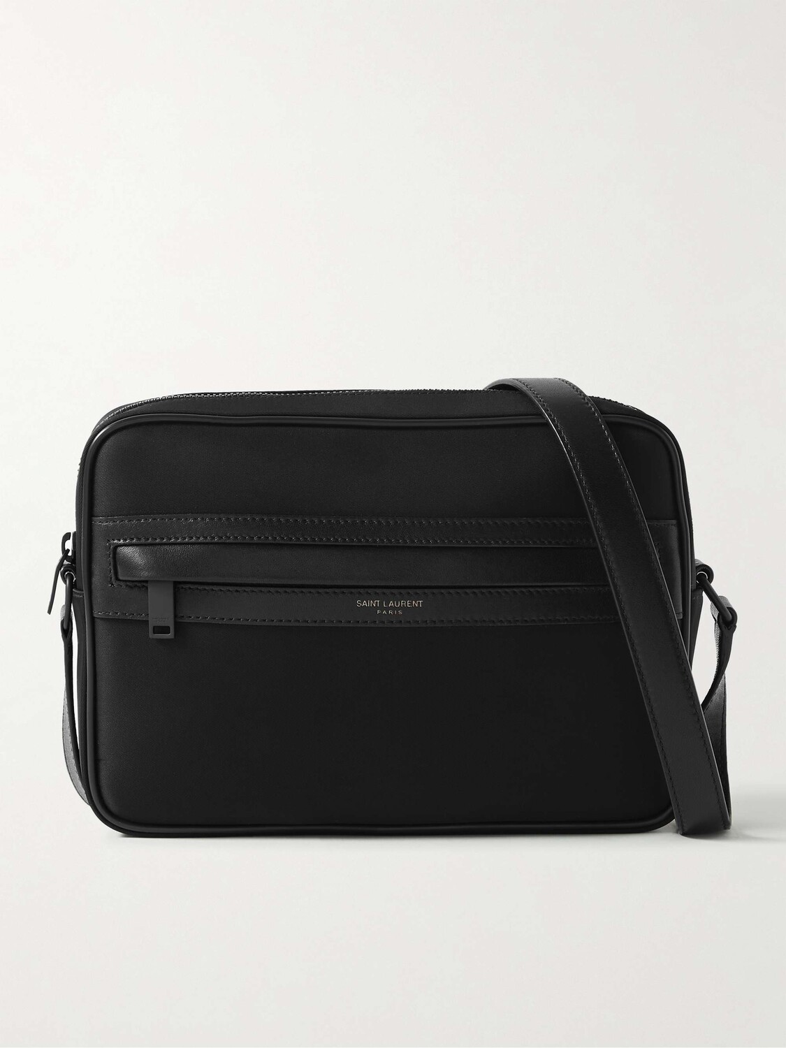 

Сумка Camp ECONYL с кожаной отделкой SAINT LAURENT, черный