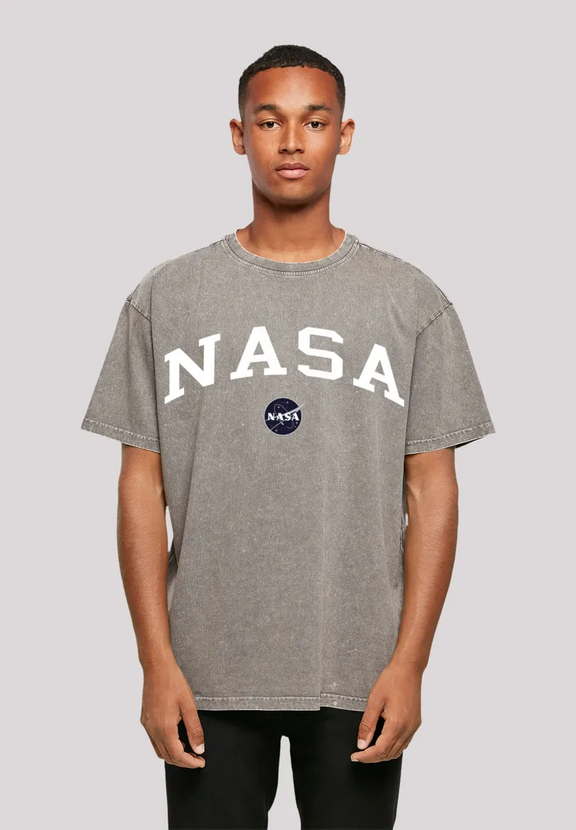 

Футболка F4NT4STIC "NASA Collegiate Logo", принт, цвет Asphalt