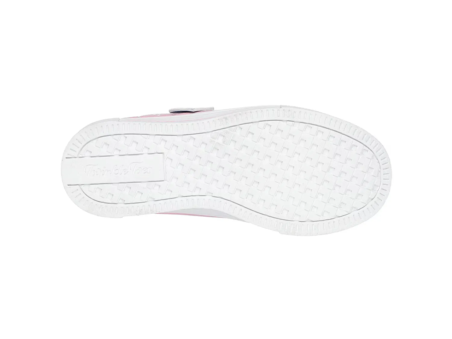 Twinkle Toes Twinkle Sparks Magical Ombre Light-Up Кроссовки - детские Skechers, Silver/Pink — фото 4